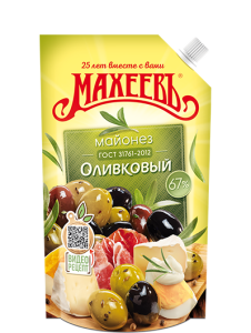 Майонез "Оливковый" 50,5% 380г д/п