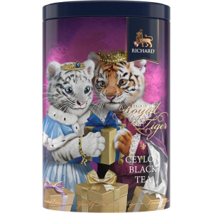 Чай Ричард "Year of the royal tiger" черн.круп.лист жесть 80г