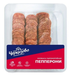 Пепперони для пиццы зам нар спецзаказ 0,5кг (1/6)