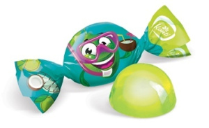 Конфеты "Живинка" Tropic sea со вкусом лайм-кокос 1кг Конти