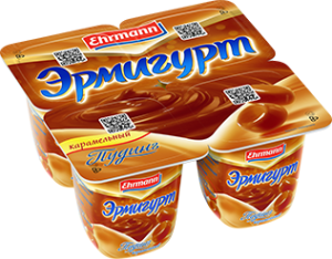 Эрмигурт Пудинг Карамельный 3,0% 4*100г(24/4)