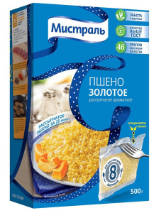 Пшено Мистраль Золотое 5*80гр 1/6