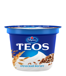 Йогурт Греческий Злаки 2,0% п/ст 250г Савушкин