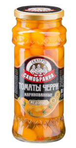 Черри томаты Скатерть-Самобранка медовые с/б 580мл 1/12