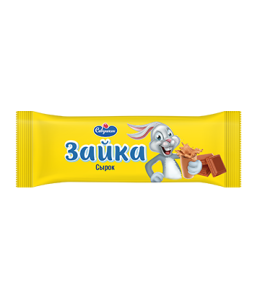 Сырок творожный глазированный "Зайка" с какао 20% флоупак 40г