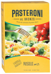 Макароны PASTERONI Спиральки №125, 450г Саоми