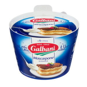 Сыр Маскарпоне Гальбани 80% 500г (Хорека)