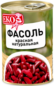 Фасоль красная в с/с 400 гр ключ Еко