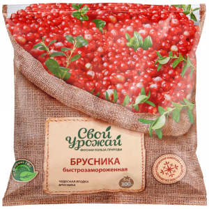 Брусника 300гр Свой Урожай