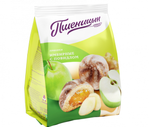 Пряники Имбирные с повидлом 0,2кг