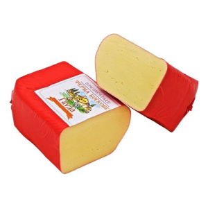 Гауда оригин. продукт полутв.Ферма Босконе 45%  брус (2,5 кг) (П), весовой