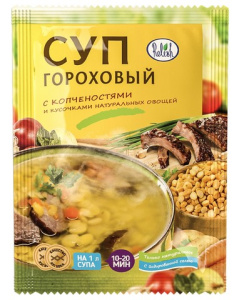 Суп Гороховый с копченостями 60гр*35шт Relish