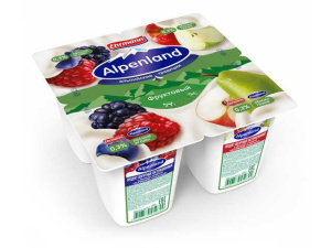 Альпенланд фрук.Лесн.ягода-Яблок-Груша 0,3% 4*95г(24/4)