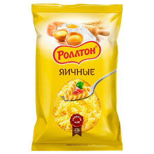 Макаронные изделия Роллтон Спирали яичные 400г