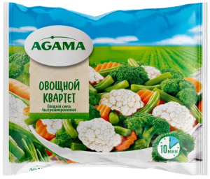 Овощной квартет 400гр(12/1) Agama