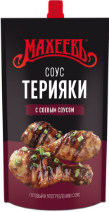 Соус деликатесный Махеев Терияки д/п 230г 1/16