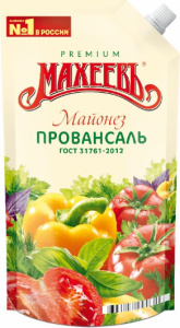 Майонез "Провансаль " 50,5% 380г д/п