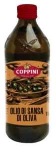 Масло Оливковое Coppini Pomace Olio di Sansa di Oliva стекл.бутылка 1л 1/12