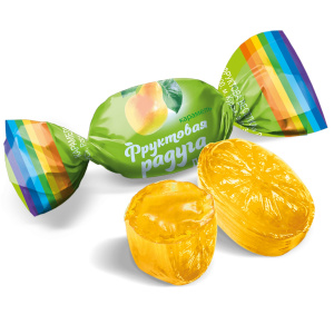 Карамель"Фруктовая радуга" Дюшес 1кг Конти