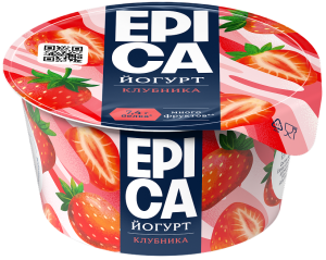 EPICA Йогурт клубника 4,8% 130г(12/1)