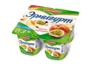 Эрмигурт легкий Персик-Маракуйя 0,3% 4*100г(24/4)