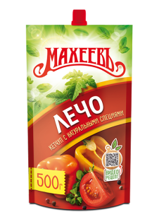 Кетчуп "Лечо" 500г д/п 10шт