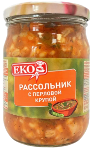 Рассольник ЕКО 520гр  ст/б 1/12