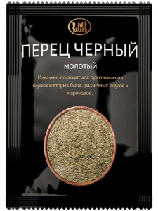 Перец черный молотый 50гр*40шт Relish