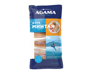 Филе минтая с/м 400гр(12/1) Agama