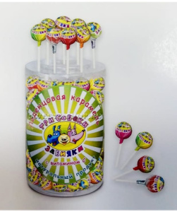 Карамель "Три Собаки Забияки"Фруктовая12гр*120шт*6бл