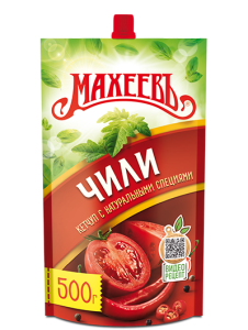 Кетчуп "Чили" 500г д/п 10шт