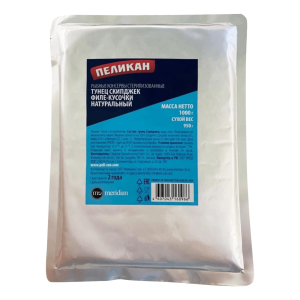 Тунец филе-кусочки натуральный 1000гр (1/10)