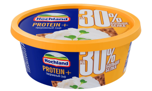 Сыр творож. Hochland Protein+ 140гр 1/6