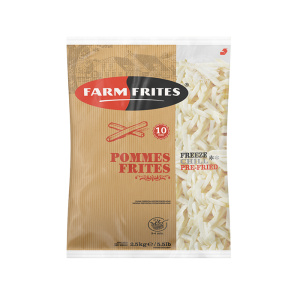 Картофель фри прямой 10мм Farm Frites 2,5кг (1/5)