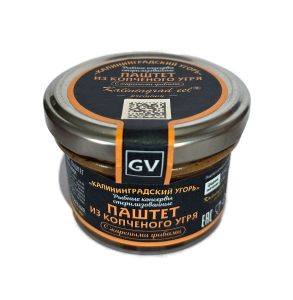 Паштет из копчёного угря с жареными грибами 80гр