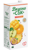 Мультифруктовый сокосодержащий напиток 0,95л с крышкой (Slim) ВкусноСок