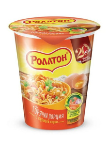 Лапша с Курицей Карри в ст. 70 г