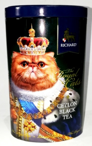 Чай Ричард Роял Cats  круп.лист жесть 80г