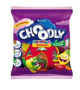 Мармелад жевательный Choodly Озорные чумиксы 170гр пакет 1/12