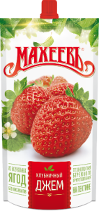 Джем Клубничный 300г д/п 16шт