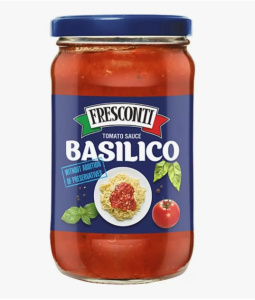 Соус томатный Базилико ТМ Fresconti 350гр 1/12