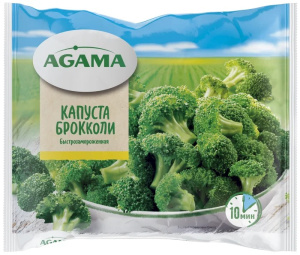 Капуста брокколи 400гр(12/1) Agama