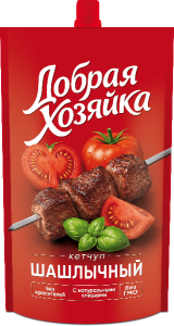 Кетчуп "Шашлычный Добрая Хозяйка" 300г д/п/16шт