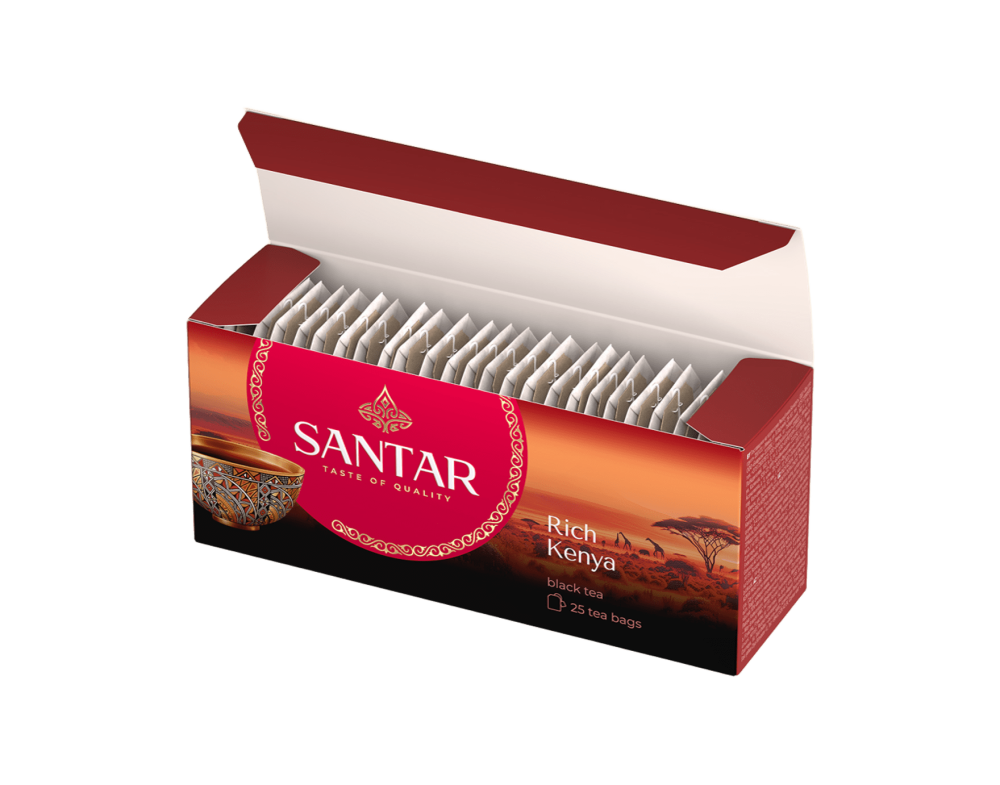 Чай Santar Rich Kenya чёрн. пакет 25*50гр