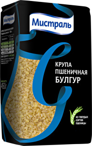 Крупа Мистраль пшеничная Булгур 500гр 1/12