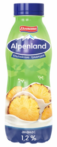 Альпенланд питьевой Ананас 1,2% 420г(6/1)