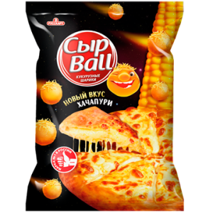 Кукурузные шарики (Сыр Бал 140г 12ш) Хачапури