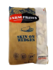Картофельные дольки с кожурой Skin on Wedges 2.5 кг Farm Frites