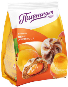 Пряники Вкус абрикоса 0,2кг