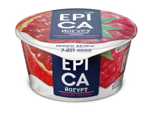 EPICA Йогурт гранат/малина 4,8% 130г(12/1)